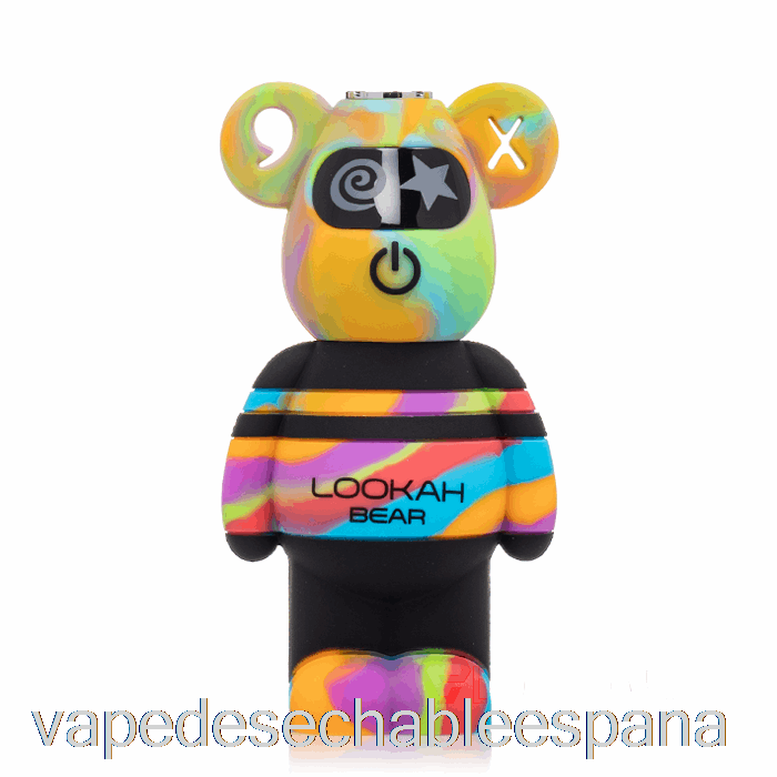 Vape Desechable España Lookah Oso 510 Batería Amarillo Tie Dye